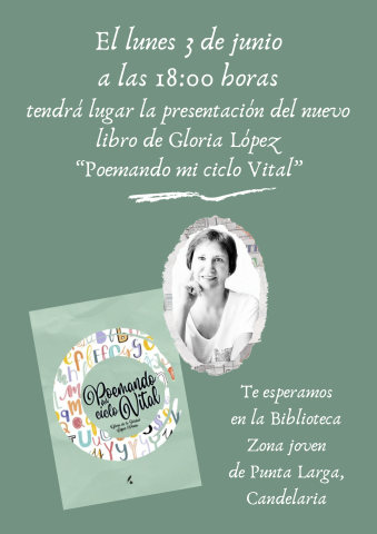 Presentación del nuevo libro de Gloria López