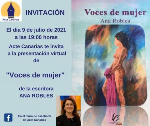 Presentación Voces de mujer Ana Robles